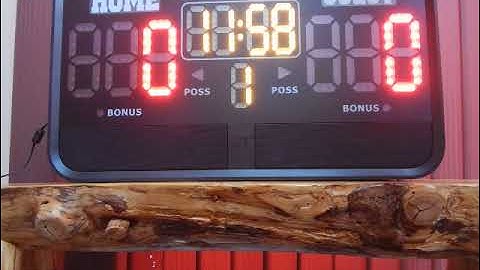 GameTime Portable Electronic Scoreboard & Audio Player