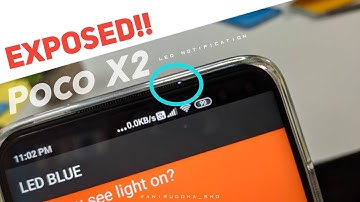 Poco X2 *Exposed* Notification LED Found 😲