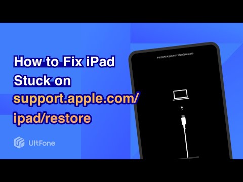 How to Fix iPad Stuck on support.apple.com/ipad/restore Screen 2025