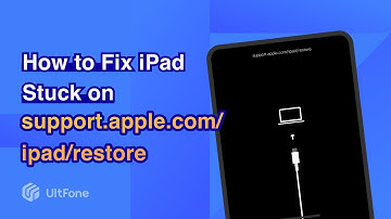 How to Fix iPad Stuck on support.apple.com/ipad/restore Screen 2025