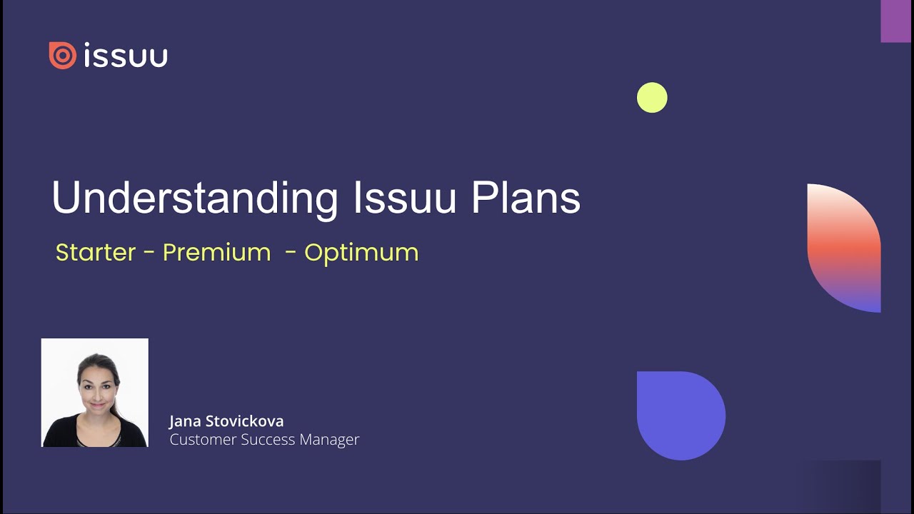 Understanding Issuu Plans (webinar)
