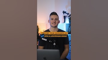 How to convert LUTs into Lightroom Presets