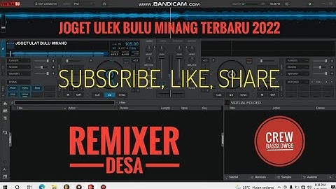 JOGET MINANG TERBARU ULEK BULU REMIX 2022