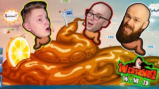 EKIPOWE WOJNY NA ŚMIERDZĄCEJ MAPIE! - WORMS W.M.D /ekipa @Flothar94 @Hadesiak