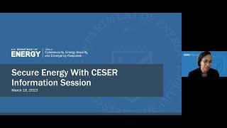 Office of Cybersecurity, Energy Security, and Emergency Response (CESER) Information Session