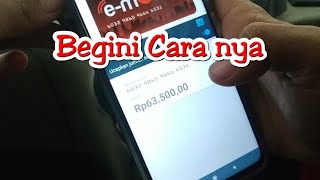 How to Check and Update Mandiri E-money / E-toll Card Balances Using an NFC-Enabled Android Phone screenshot 5