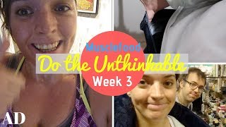 Workouts, Lost Food & Christmas shopping | Do the Unthinkable Week 3 | Fit For ME *AD