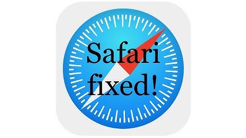 How to: IOS12 Safari web browser FIX!! #safari #ios12 #Safari not working