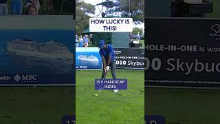 The Luckiest Shot This Year