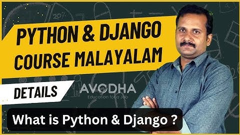 Python and Django Course Details in Malayalam | Avodha