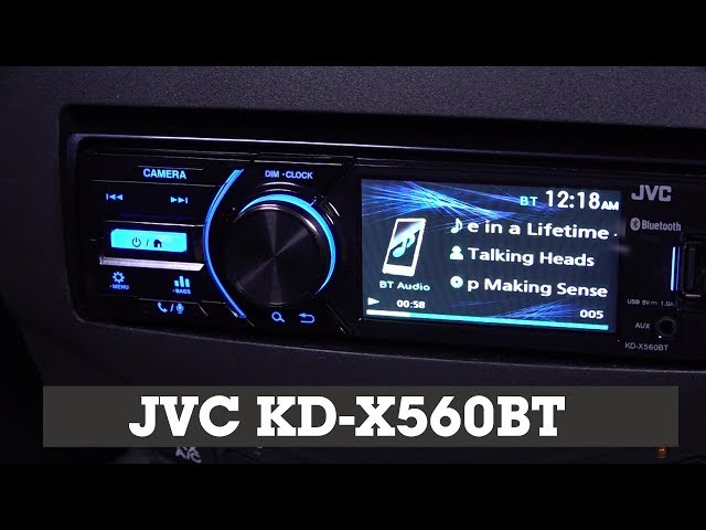 JVC Autoradio Bluetooth KD-X560BT - Autoradio