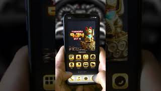 Live widgets for iPhone - gold cat screenshot 1
