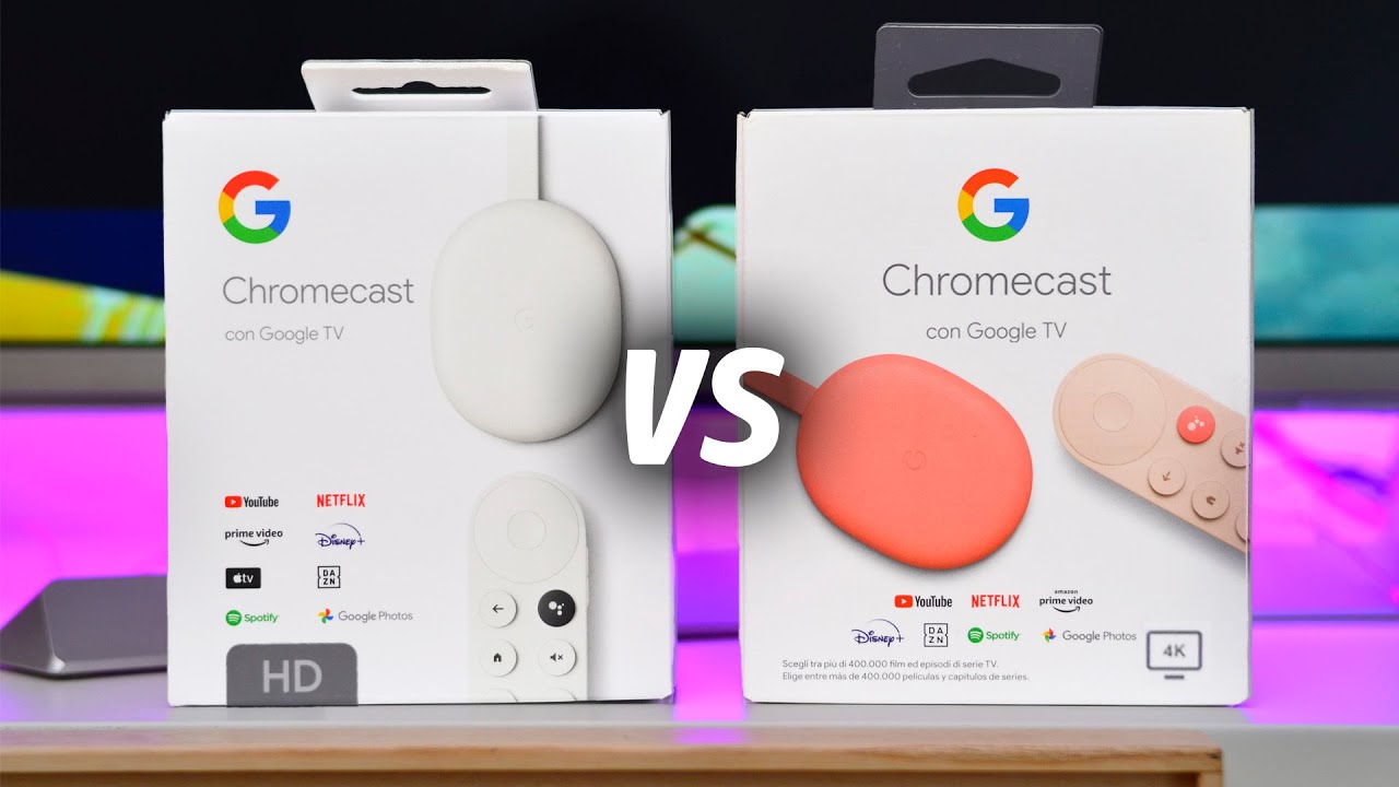 Chromecast Google TV HD Vs Chromecast 4K DIFERENCIAS YouTube Chromecast Google TV HD Vs Chromecast 4K DIFERENCIAS YouTube