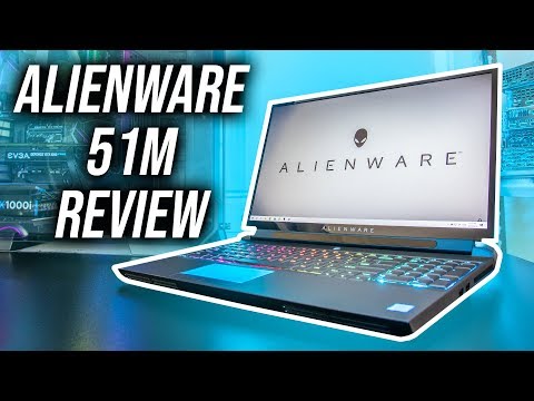 Alienware Area 51m Gaming Laptop Review - 9900K + RTX 2080 Power!