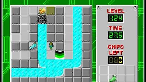 CCLP2 level 124 solution - 228 seconds