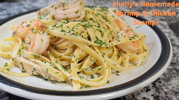 The Most Flavorful Shrimp and Chicken Scampi You H...