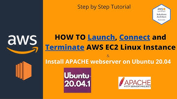 How to Create, Connect and Delete AWS Linux EC2 Instance | Setup Apache 2 Webserver on Ubuntu 20.04