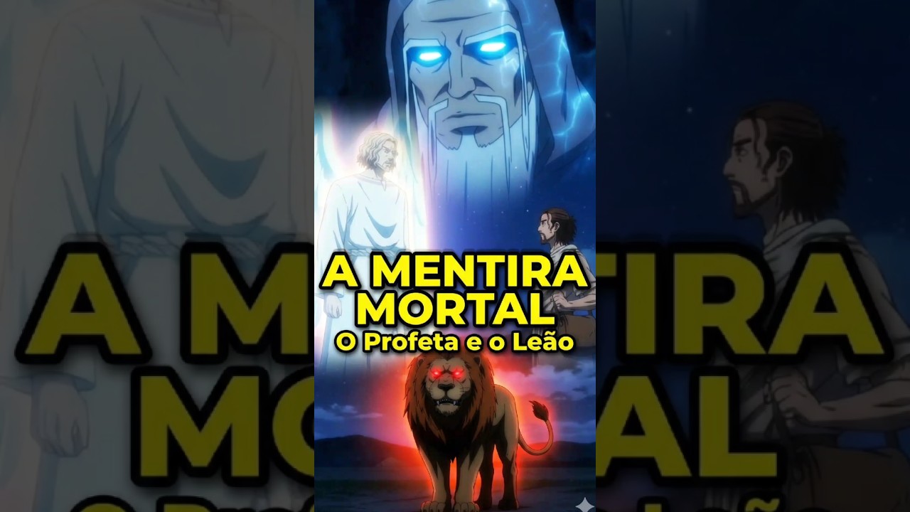 😱 Desobedeceu a Deus… e o Leão Veio! | 1 Reis 13 Anime 