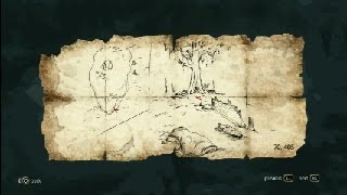 Assassin S Creed 4 Treasure Map 70 405 Tulum Youtube