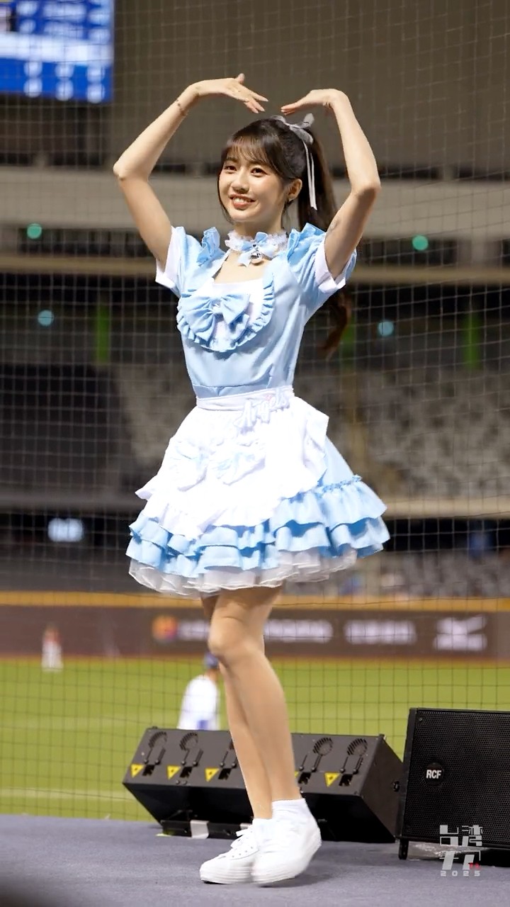 メイドになった、可愛い慈妹（つーめい） Fubon Angels #台湾チア 2025