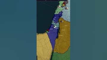 Israel vs Palestine #ageofhistory2ii #geopolitics #ageofcivilizations2 #ageofhistory2 #mapping #map