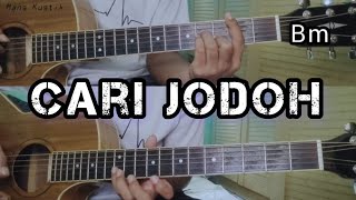 Video thumbnail of "CARI JODOH - WALI | Gitar Cover + Drum ( Instrumen ) Chord Gitar"