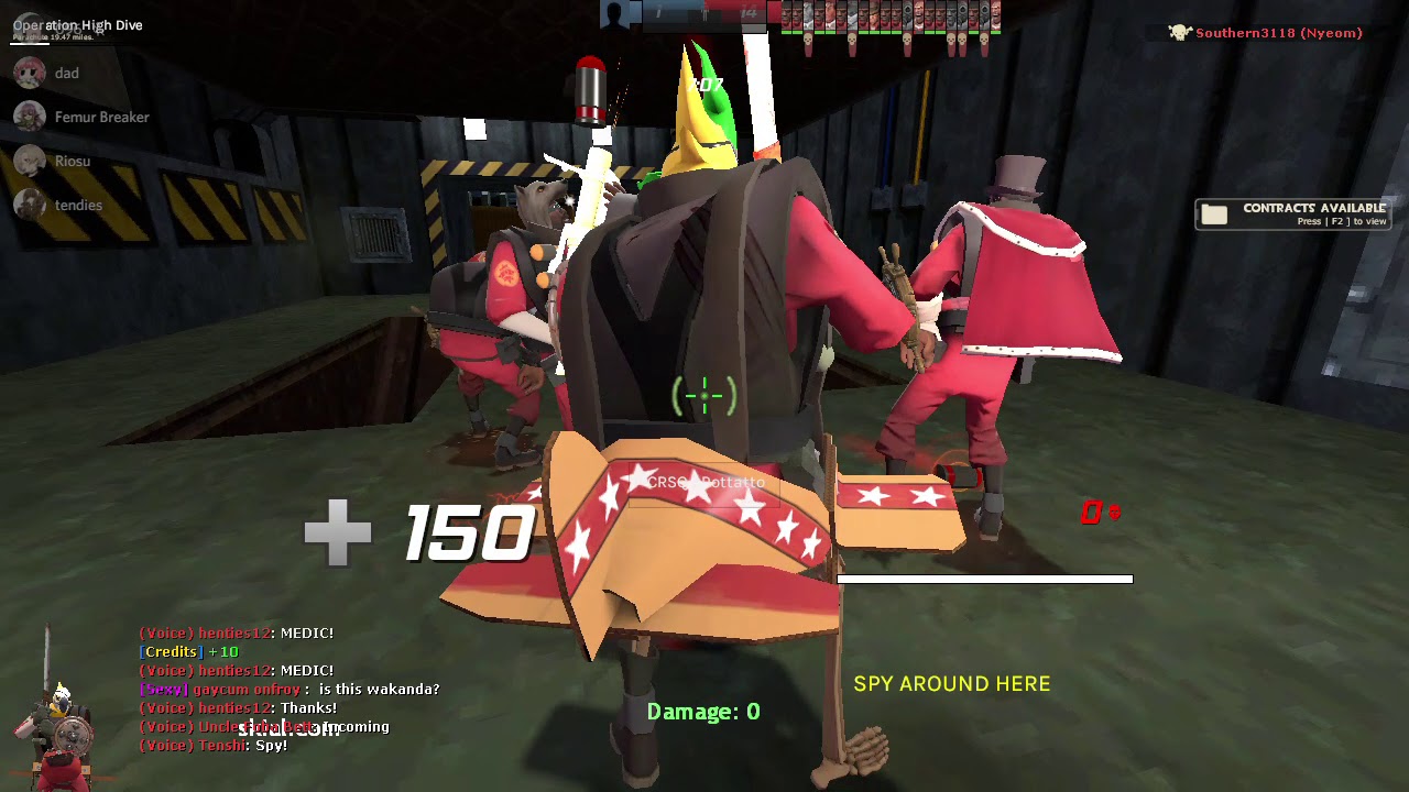 Typical TF2 Deathrun Server