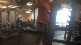 CHP Day 26: Back Squat 255lbs x 2 x 4