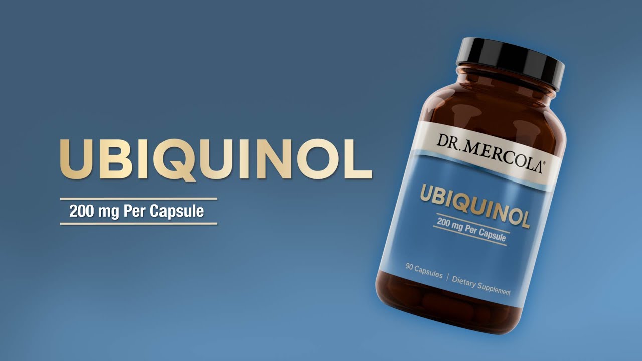 Dr. Mercola® Ubiquinol 200 mg Per Capsule