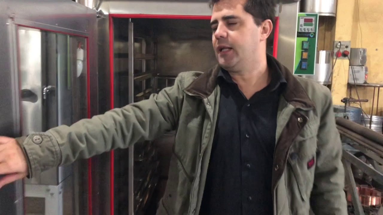Horno turbo convector Brasnox 5 y 10 bandejas - YouTube