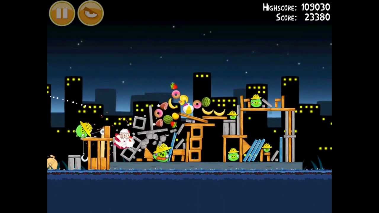 Angry Birds Big Setup 11-9 Walkthrough 3 Star - YouTube