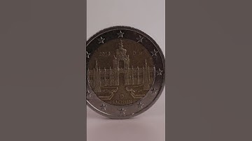 2 euro Germany 2016 “State of Sachsen. Series: German states” KM# 347, Schön# 333