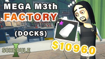 How to Make MEGA Automated M3th Factory | Docks Warehouse Guide ► Schedule 1