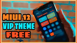 MIUI 12 THEME | MIUI 12 Control Centre Colour Change | MIUI 12 ViP/PREMIUM THEME screenshot 4