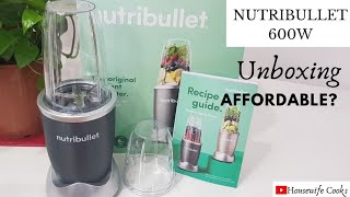 NUTRIBULLET 6PC 600W UNBOXING || Housewife Cooks