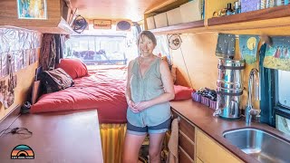 Her DIY Camper Van - 4+ Years Of Solo Female Tiny House Life