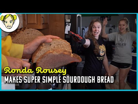 How To Make Super Simple Sourdough Bread | Ronda's Quarantine Kitchen #StayHome #WithMe