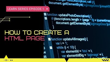 HTML Tutorial - How to Make a Super Simple Website