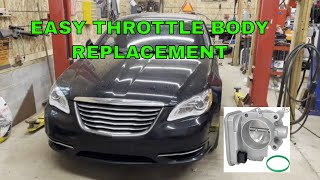 Chrysler 200 Throttle Body Replacement