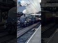LSL 60007 + support coach passing through Leeds #shorts #trains #ukrailways #steamlocomotive