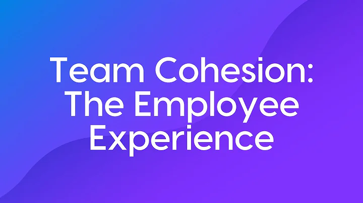 Team Cohesion - Employee Experience Course Trailer - DayDayNews