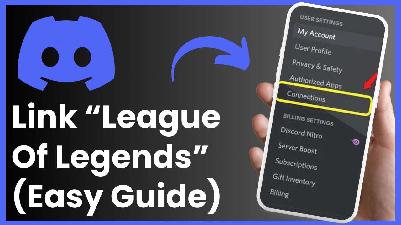 You can now Link League Of Legends with Discord! 