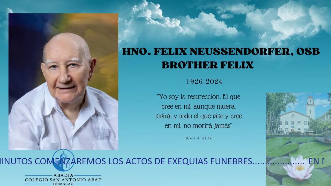 CSAA Misa de Exequias Fúnebres Brother Felix