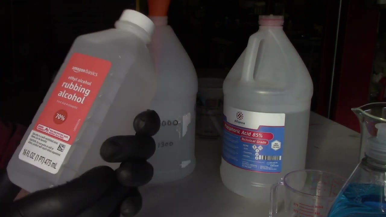 How To Mix Phosphoric Acid Rust Converter For Good, Better, And Best Results.