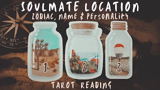 Soulmate Exact Location, Name, Zodiac and Personality PICK A CARD Tarot Reading