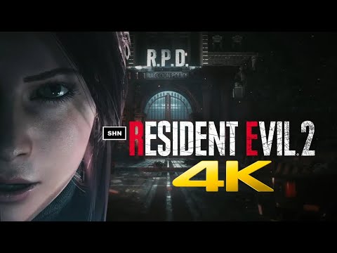 Resident Evil 2 Remake 👻 Claire A 👻| 4K/60fps HDR | Game Movie Walkthrough Gameplay No Commentary