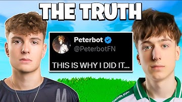 Peterbot Explains his DRAMA With Clix...