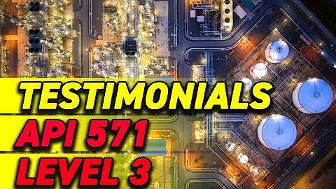 Testimonial 13 for API 571 Exam Prep Course - Level 3