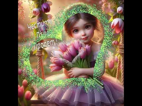 Картичка за Първа Пролет - YouTube