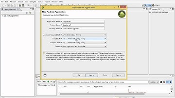 Android 201 - Yeni Proje Oluşturma